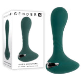 Gender X Goes Anywhere 12.4 cm Usb Vibrator Green Vibrators